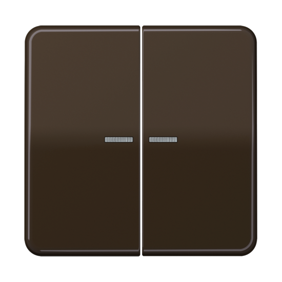 KNX RF кнопка, 2 группы, CD 10921 ST RF BR
