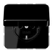 SCHUKO®-розетка 16 A / 250 B ~, CD 1520 BFKL SW