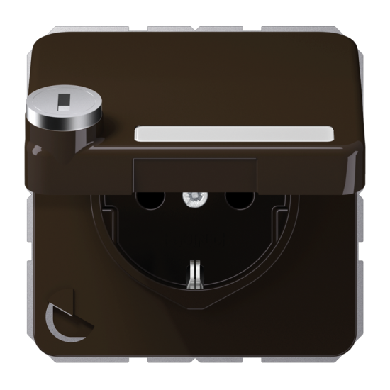 SCHUKO®-розетка 16 A / 250 B ~, CD 1520 NAKLSL BR