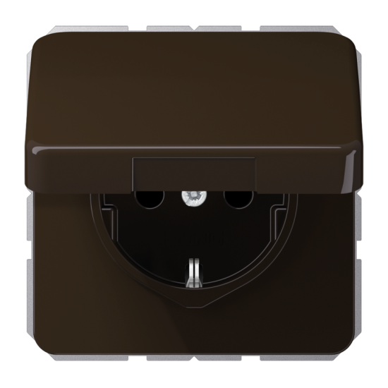 SCHUKO®-розетка 16 A / 250 B ~, CD 1521 BFKL BR