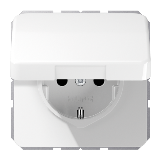SCHUKO®-розетка 16 A / 250 B ~, CD 1521 BFKL WW