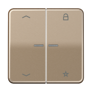 Universal centre plate "arrows", CD 1701 P GB