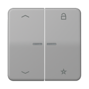 Universal centre plate "arrows", CD 1701 P GR