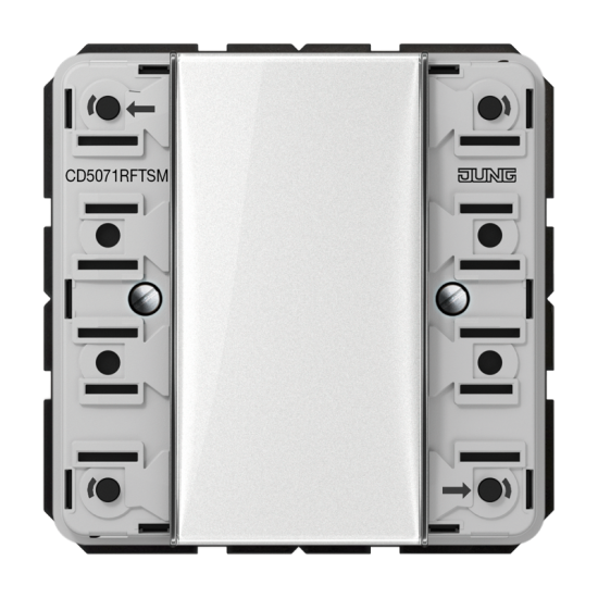 KNX радио кнопочный модуль, 1 группа, CD 5071 RF TSM