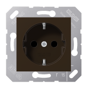 SCHUKO®-розетка 16 A / 250 B ~, CD 5120 BF BR
