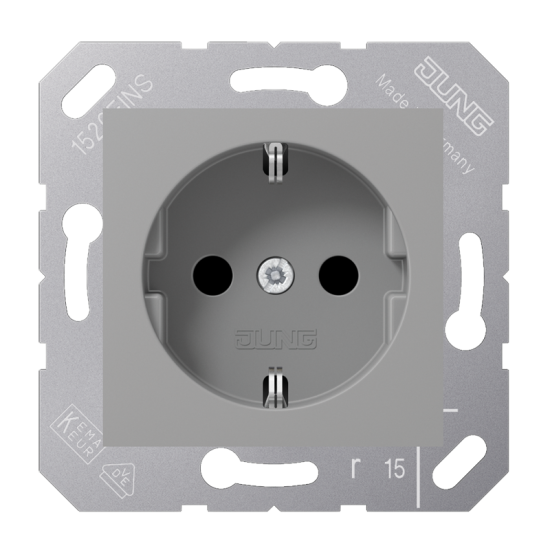 SCHUKO®-розетка 16 A / 250 B ~, CD 5120 BF GR