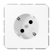 SCHUKO®-розетка 45°, 16 A / 250 B ~, CD 520-45 WW