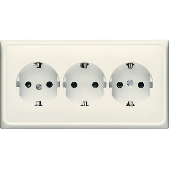 SCHUKO®-розетка для кабельных каналов 16 A / 250 B ~, CD 523