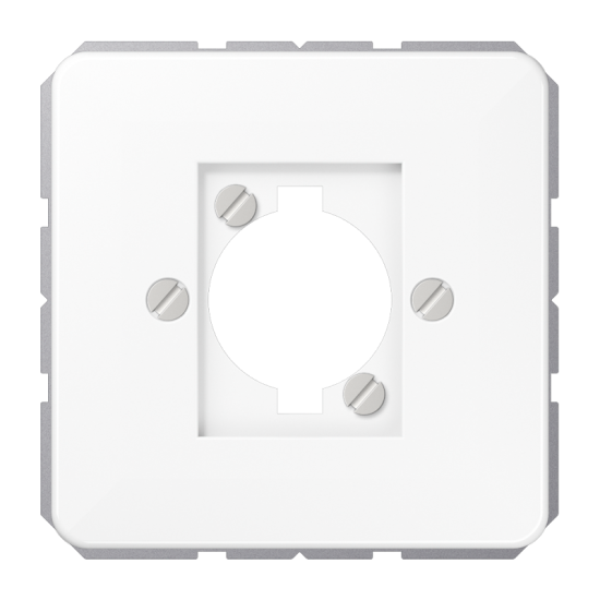 Centre plate for XLR connector (P Series), CD 568 WW