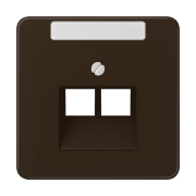 Kрышка с полем для надписи 6 x 37 мм, CD 569-2 NAUA BR