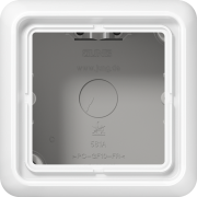 Surface cap, 1-gang, CD 581 A WW