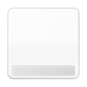 Kлавиша с полем для надписи 9 х 58 мм, CD 590 NABF WW