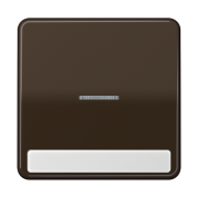 Клавиша с окошком и с полем для надписи 9 x 58 мм, CD 590 NAKO5 BR