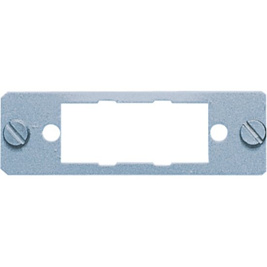 Mounting plate for D-subminiature connectors, D 15