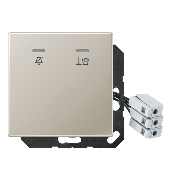 Hotel centre plate with LED unit 24 V, corridor unit, ES CU KO5 M 24
