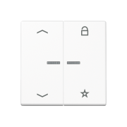 eNet кнопка, универсальная, 1 группа с символами «стрелки», FM A 1701 BFP WW