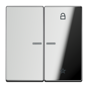 eNet кнопка, универсальная, 1 группа, FM GCR 1701