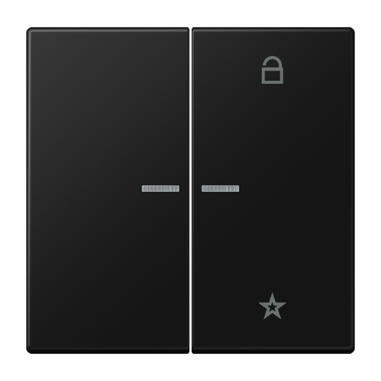 eNet кнопка, универсальная, 1 группа, FM LS 1701 SWM