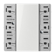 Настенный «плоский» пульт управления eNet, 1 группа, FM LS 5001 M