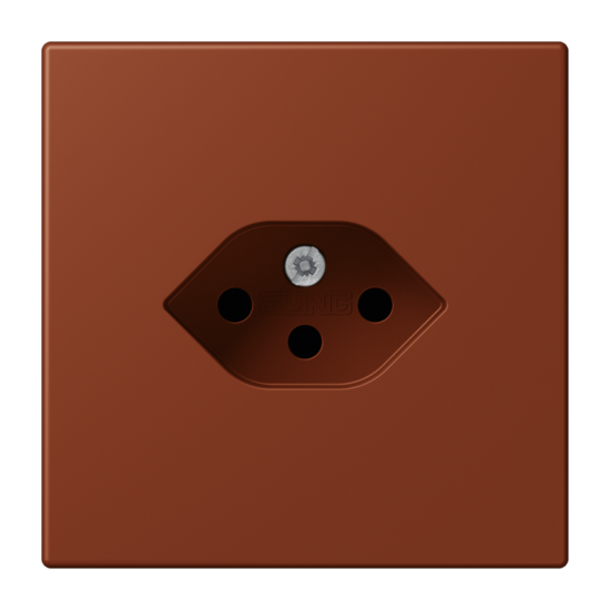 1-gang socket, Swiss system, type 13, LC 1520-13-4320D