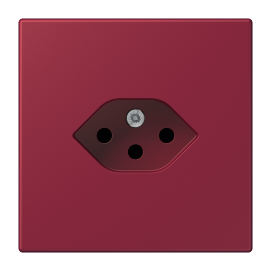 1-gang socket, Swiss system, type 13, LC 1520-13-4320M