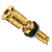 Gold-plated loudspeaker pole terminal, LPK 63 SW