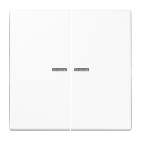 KNX RF кнопка, 2 группы, LS 10921 ST RF WW