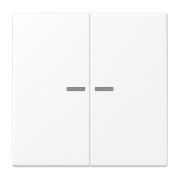 KNX RF кнопка, 2 группы, LS 10921 ST RF WWM