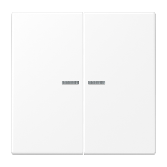 KNX RF кнопка, 2 группы, LS 10921 ST RF WWM
