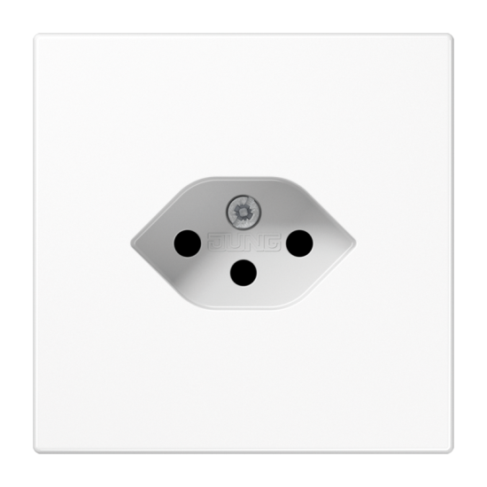 1-gang socket, Swiss system, type 13, LS 1520-13 SEV WW