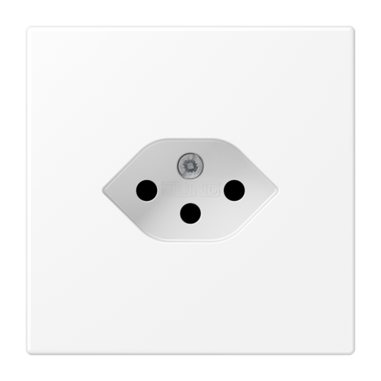 1-gang socket, Swiss system, type 13, LS 1520-13 SEV WWM