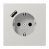 SCHUKO® socket with USB charger, LS 1520-18 A LG