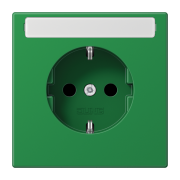 SCHUKO®-розетка 16 A / 250 B ~, LS 1520 BFKINA GN