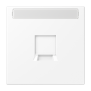 Kрышка (фиксация защёлкиванием) с полем для надписи 9 x 58 мм, LS 1969-15 NA WE WWM