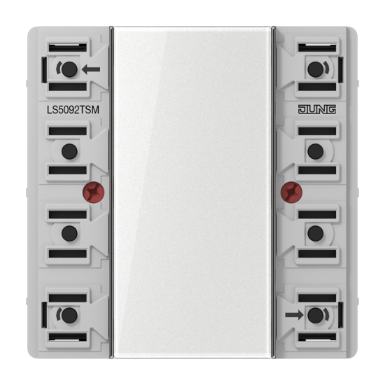 KNX кнопочный модуль универсальный, 2 группы, LS 5092 TSM