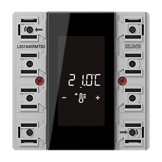 KNX комнатный контроллер-дисплей, компактный, 4 группы, LS 5194 KRM TS D