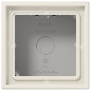 Surface cap, 1-gang, LS 581 A W