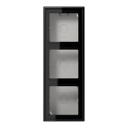 Surface cap, 3-gang, LS 583 A SW