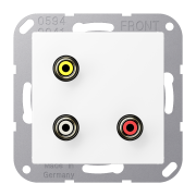 Cinch Audio (RCA) / Composite Video, MA A 1031 WWM