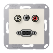 Cinch Audio (RCA) / Stereo Jack (TRS 3.5 mm) / VGA, MA A 1072