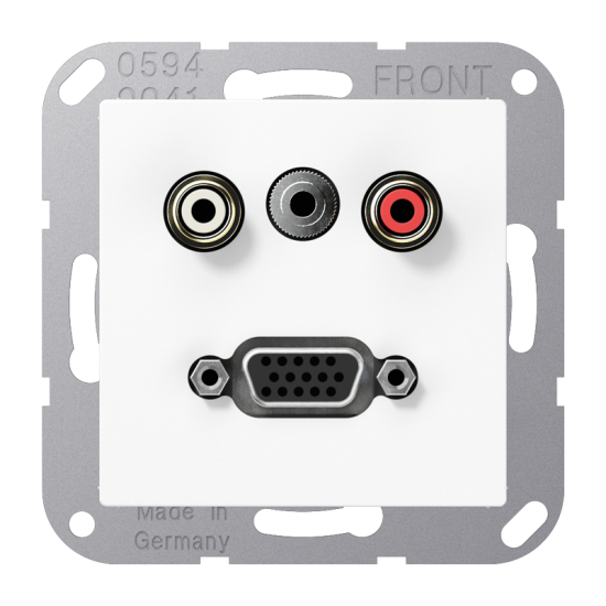 Cinch Audio (RCA) / Stereo Jack (TRS 3.5 mm) / VGA, MA A 1072 WW