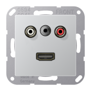 Cinch Audio (RCA) / Stereo Jack (TRS 3.5 mm) / HDMI, MA A 1082 AL