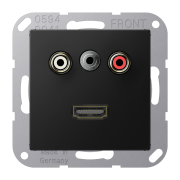 Cinch Audio (RCA) / Stereo Jack (TRS 3.5 mm) / HDMI, MA A 1082 SWM