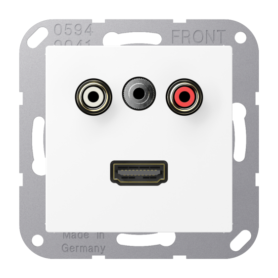 Cinch Audio (RCA) / Stereo Jack (TRS 3.5 mm) / HDMI, MA A 1082 WWM
