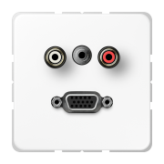 Cinch Audio (RCA) / Stereo Jack (TRS 3.5 mm) / VGA, MA CD 1072 WW