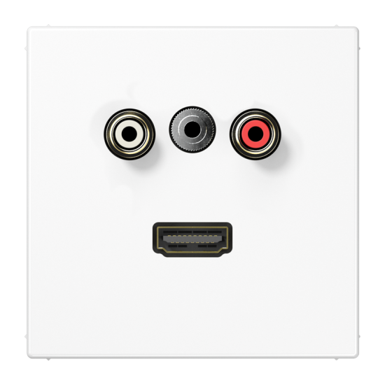 Cinch Audio (RCA) / Stereo Jack (TRS 3.5 mm) / HDMI, MA LS 1082 WW