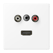 Cinch Audio (RCA) / Stereo Jack (TRS 3.5 mm) / HDMI, MA LS 1082 WWM