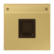 Плата (фиксация защёлкиванием) с полем для надписи 12 x 55 мм, ME 1969-1 NA WE C