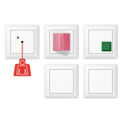 Набор системы срочного вызова с ИБП, NRS AS 0834-2 WW