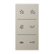 Symbol cover audio, SI A6 ES DC